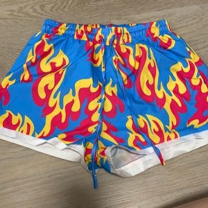 Super funky flame shorts